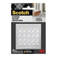 Scotch Bumpers SP951-NA Clear 12mm, Pack of 40